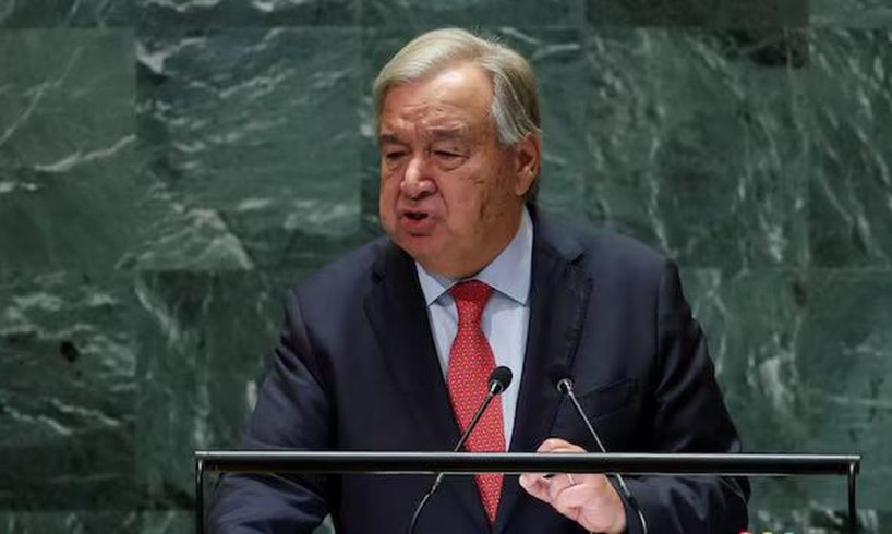 Antonio Guterres mengecam serangan udara Israel