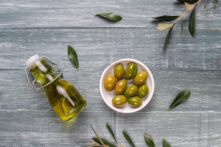 membuat olive oil
