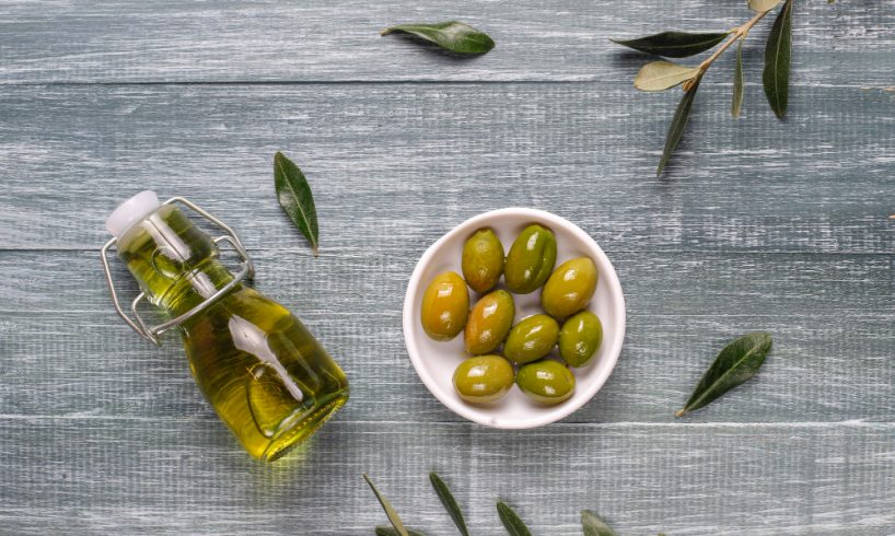 membuat olive oil