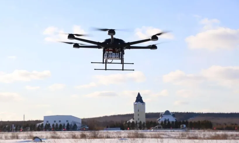 Drone Berbaterai Lithium Canggih Berhasil Diuji
