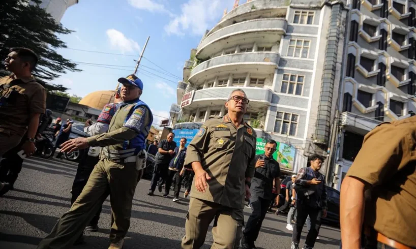 Pemkot Bandung Percantik Palestine Walk